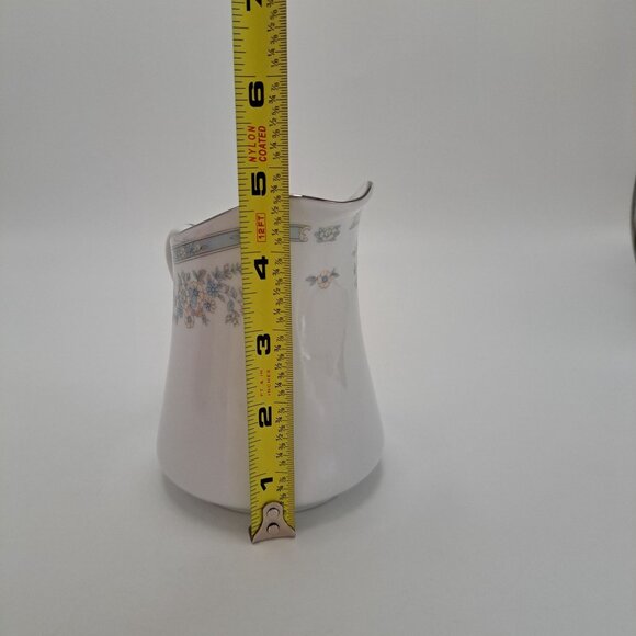 Fairfield Versailles Fine China Floral White Creamer - Picture 2 of 7